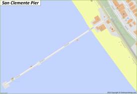 San Clemente Pier Map