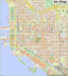 San Diego Maps
