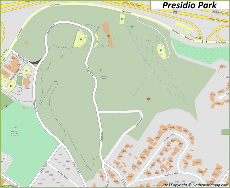 Presidio Park Map