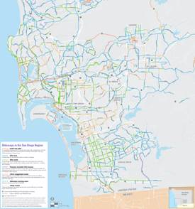 San Diego Bike Map