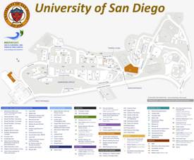 USD Campus Map