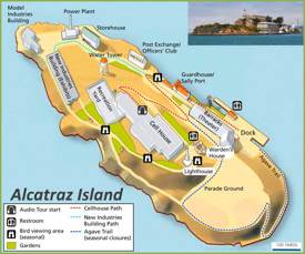 Alcatraz Map