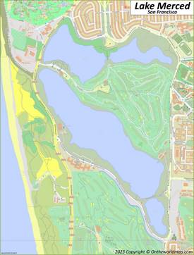 Lake Merced Maps