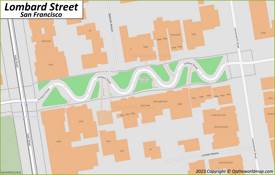 Lombard Street Map