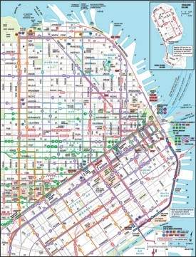 San Francisco downtown Muni map