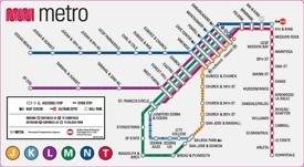 San Francisco metro map