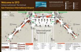 SFO International Terminal Map