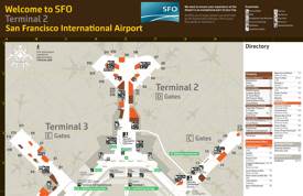 SFO Terminal 2 Map