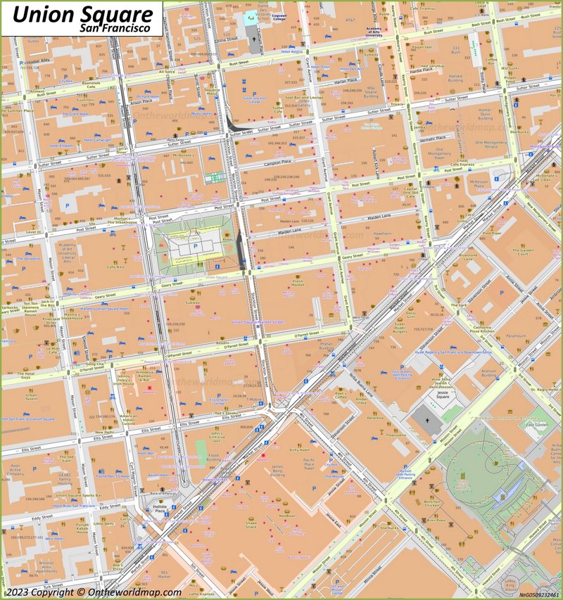 Union Square Map