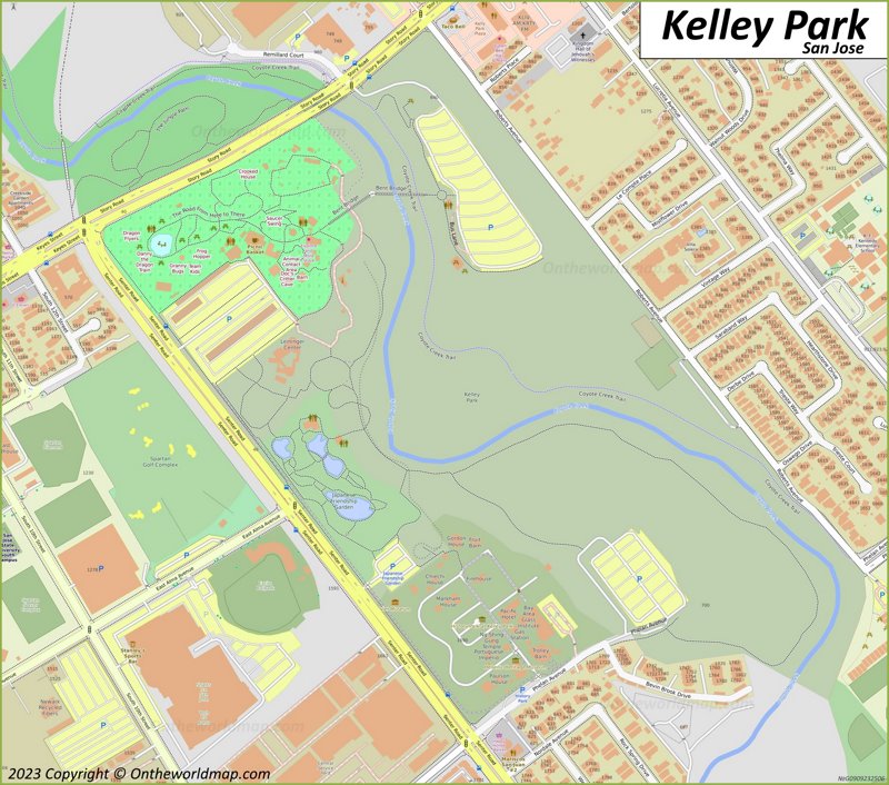 Kelley Park Map