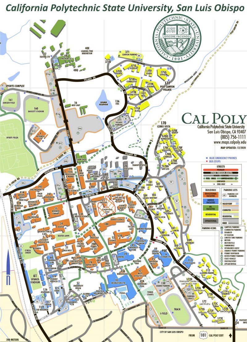 Cal Poly Campus Map Max 