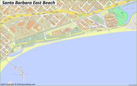 East Beach Map