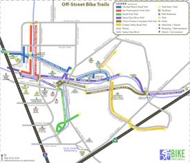 Santa Clarita Bike Trails Map