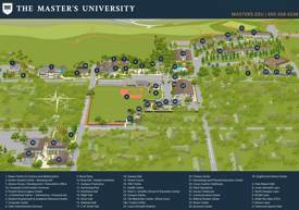 The Master's University Campus Map