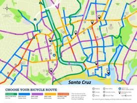 Santa Cruz Bike Map