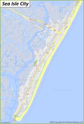 Sea Isle City Map