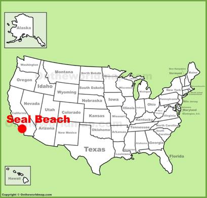 Seal Beach Location Map