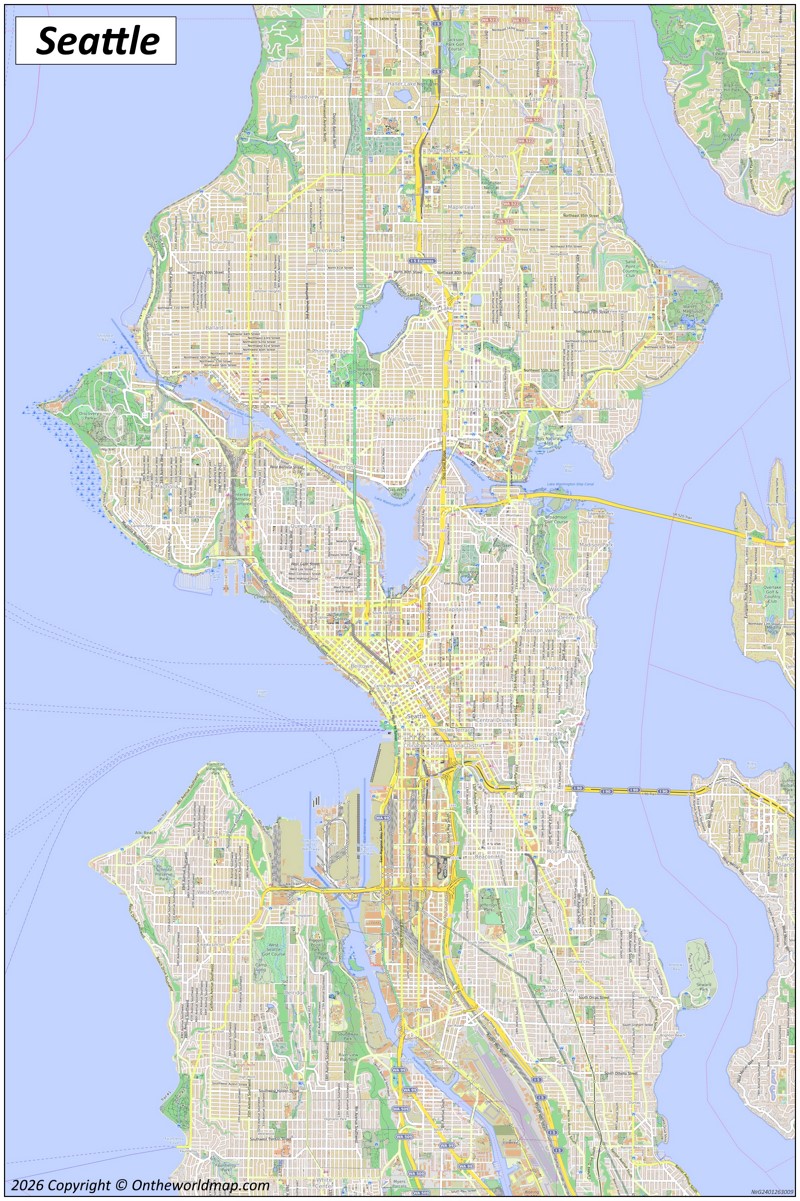 Map of Seattle