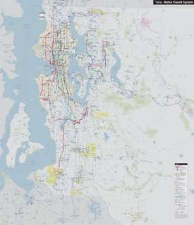Seattle Metro Transit System Map