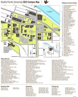 Seattle Pacific University Campus Map