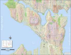Seattle Walking Map