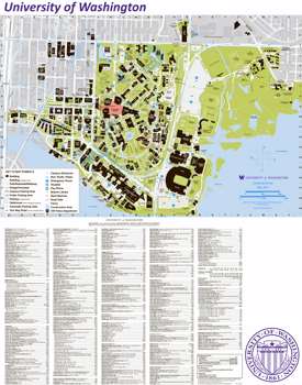 University of Washington Campus Map