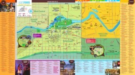 Spokane sightseeing map