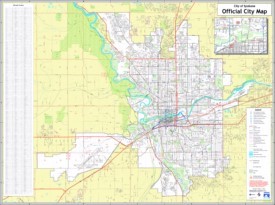 Spokane street map