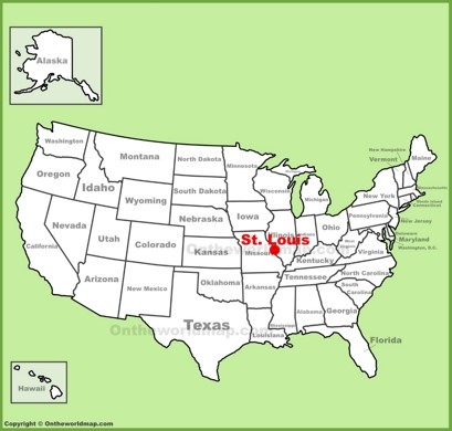 St. Louis Location Map