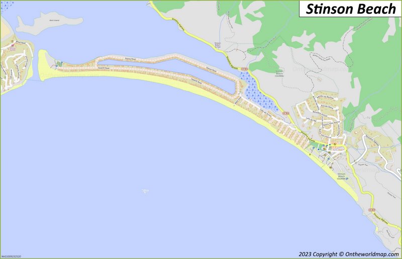 Map of Stinson Beach