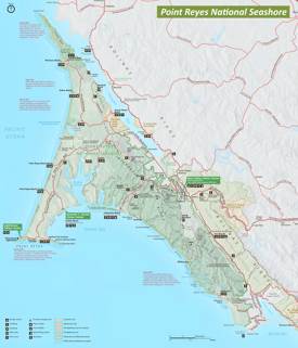 Point Reyes Map