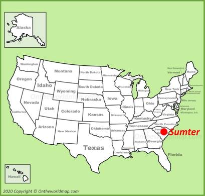 Sumter Location Map