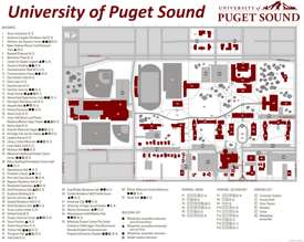 University of Puget Sound Campus Map