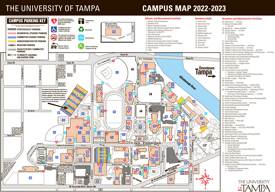 University of Tampa Campus Map