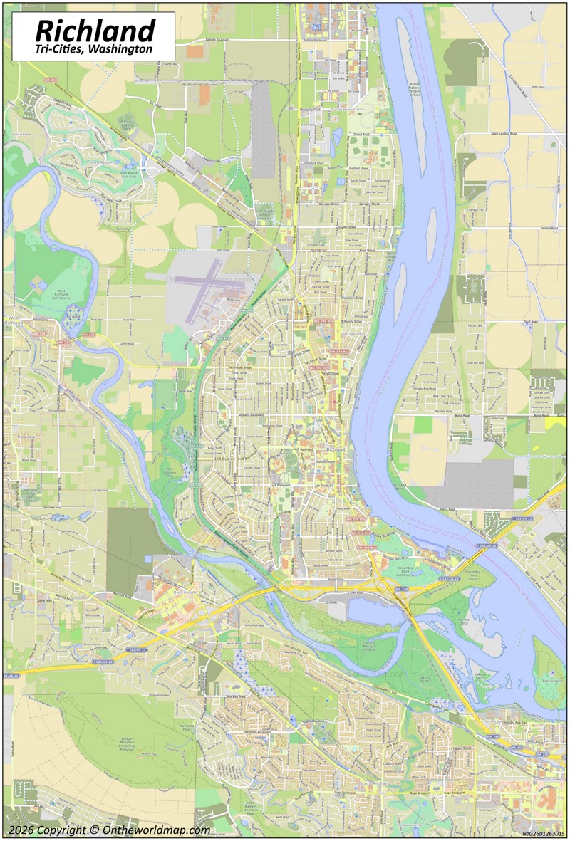 Map of Richland