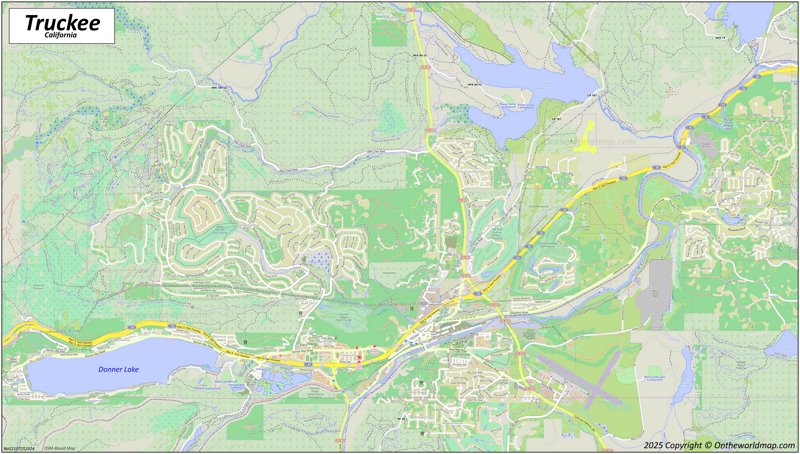 Map of Truckee