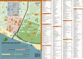 Vancouver Tourist Map