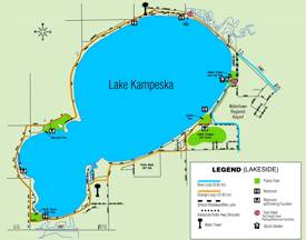 Watertown Lakeside Trails Map