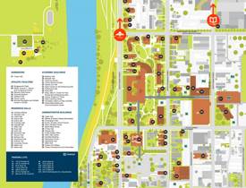 Wilkes-Barre Campus Map