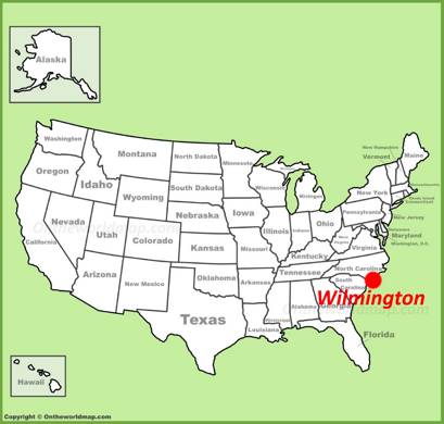 Wilmington Location Map