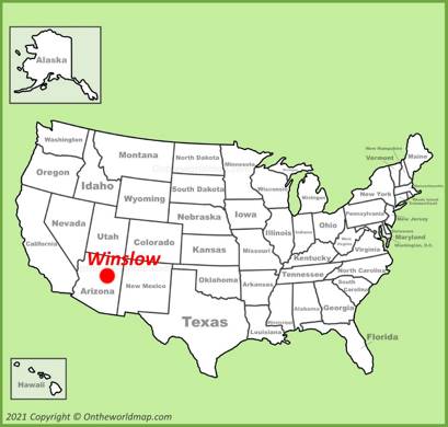 Winslow Location Map