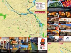 Yakima tourist map