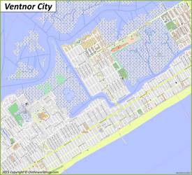 Ventnor City Map