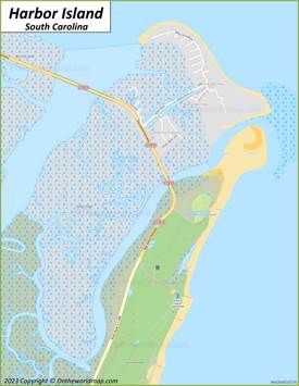 Harbor Island Map