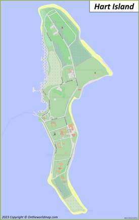 Hart Island Maps