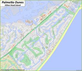 Palmetto Dunes Map