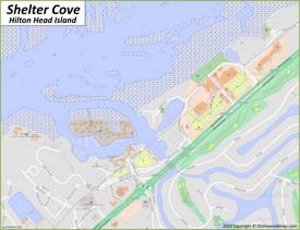 Shelter Cove Map