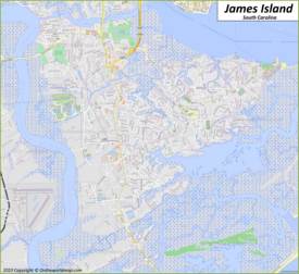 James Island Map