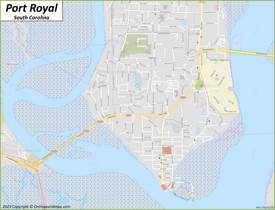 Port Royal Town Map
