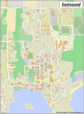 Eastsound Map